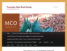 Tablet Screenshot of fountainhillsbesthomes.com